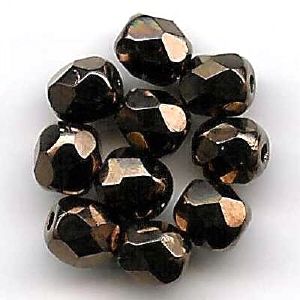 Perles à facette 4mm, cuivre