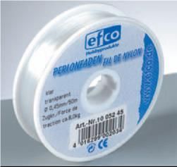 Fil nylon de 0,25mm de diamètre, cristal