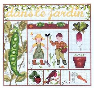 Fiche Madame la Fée, Dans le jardin