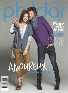 Magazine Phildar n°104, Femme-homme, printemps-été