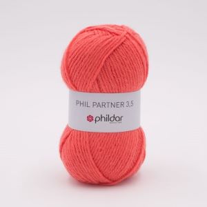 Laine Phildar, Partner 3,5, corail