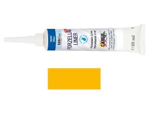 Peinture pour porcelaine Hobby Line, liner, jaune