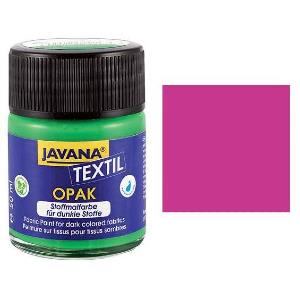 Peinture pour tissus Javana Textil, opaque, magenta