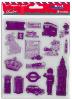 Tampon transparent, set Londres