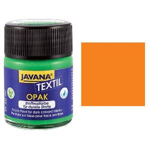 Peinture pour tissus Javana Textil, opaque, orange