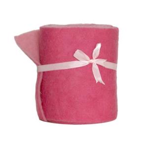 Bande de feutrine, bicolore, fuchsia