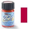 Peinture pour verre Hobby Line, rouge carmin