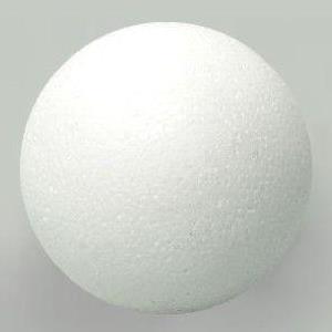 Boule en polystyrène, 12cm