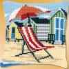 Kit Vervaco, coussin 40cm, Chaise de plage