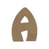 Lettre majuscule 15cm : A  