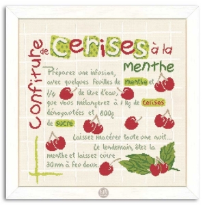 Fiche Lilipoints, La confiture de cerise