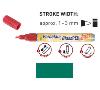 Peinture pour porcelaine Hobby Line, stylo, pailleté, vert