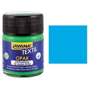Peinture pour tissus Javana Textil, opaque, bleu clair
