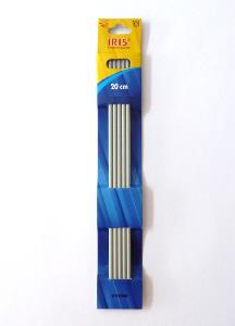 Aiguilles à tricoter, double pointe, 20cm, n°4,5
