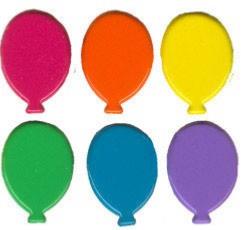 Attache parisienne, ballon, multicolore