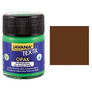 Peinture pour tissus Javana Textil, opaque, brun