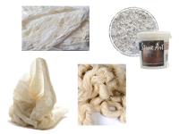 Paperdecoration, stockinette et coton