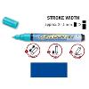 Peinture pour verre Hobby Line, stylo, bleu