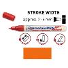 Peinture pour porcelaine Hobby Line, stylo, orange