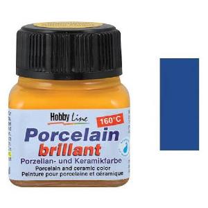 Peinture pour porcelaine Hobby Line, bleu cobalt