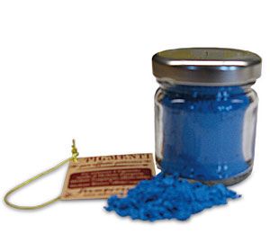 Pigment naturel, bleu ciel