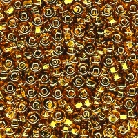 Rocailles 2,5mm, diamantées, brun