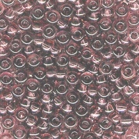 Rocailles 2,5mm transparentes, lilas
