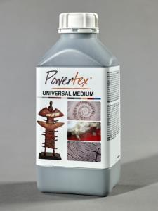 Powertex, flacon de 1kg, gris (plomb)